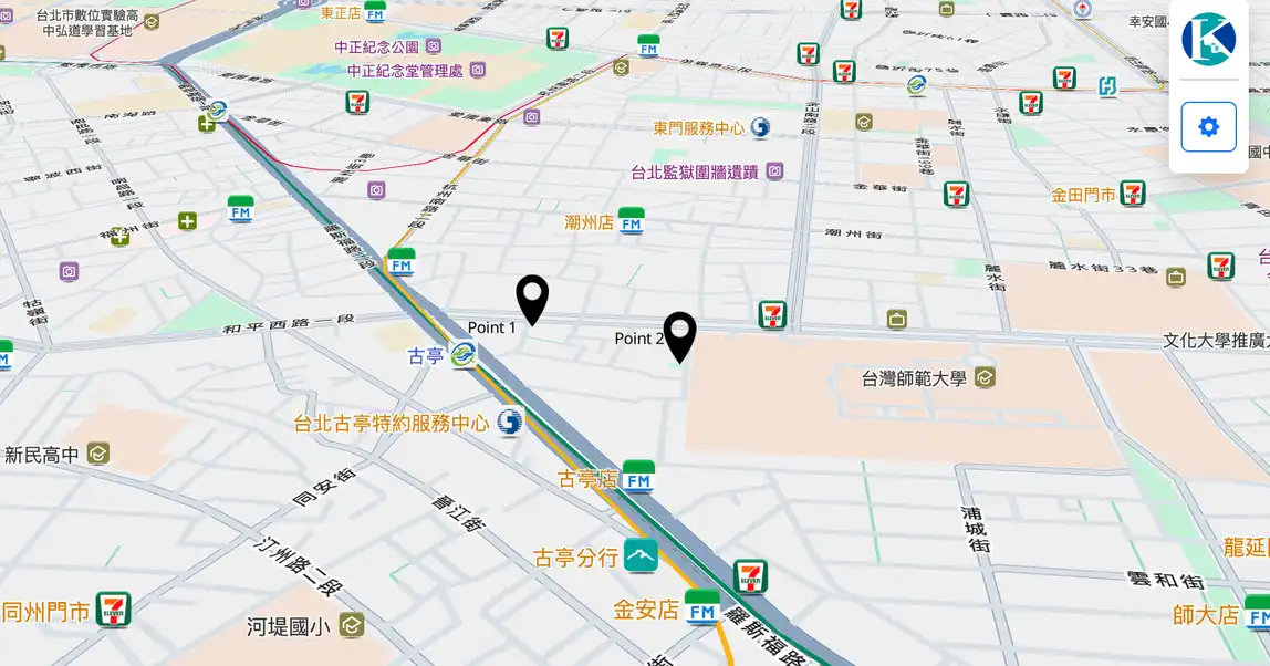 座標點Feature的旋轉錨點位置